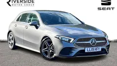 Mountain grey Used 2019 Mercedes A180 AMG line Hatchback | £13,990 (Fair price)