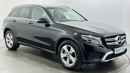 Used Mercedes GLC220 170 HP (125 kW) 2018 Black SUV