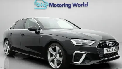 Used Audi A4 S-Line 150 HP (110 kW) 2022 Black Sedan