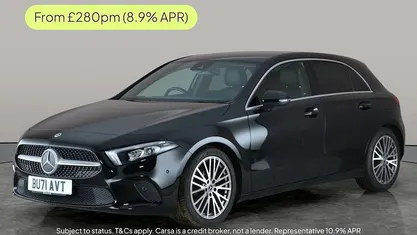 Black Used 2021 Mercedes A180 Executive Hatchback | £17,859 (Fair price)