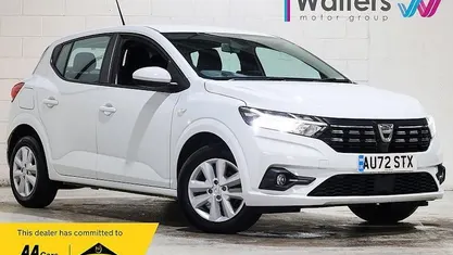 White Used 2022 Dacia Sandero Comfort Hatchback | £11,000 (Fair price)