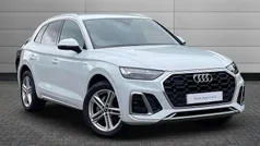 White Used 2021 Audi Q5 S-Line SUV | £29,495 (Fair price)