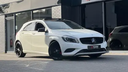 Used Mercedes A200 136 HP (100 kW) 2014 White Hatchback