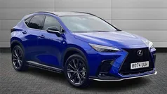 Azure blue Used 2024 Lexus NX450h+ Sport Line SUV | £50,295 (Good price)