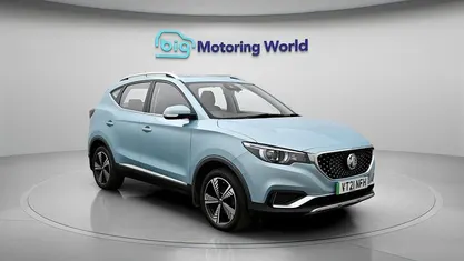 Used MG ZS Exclusive 105 kW (143 HP) 2021 Blue SUV