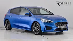 Blue Used 2019 Ford Focus ST-Line Hatchback | £8,990 (Fair price)
