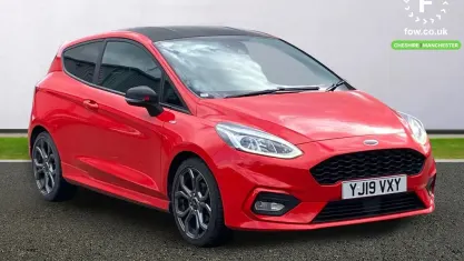 Used Ford Fiesta ST-Line 125 HP (91 kW) 2019 Red Hatchback