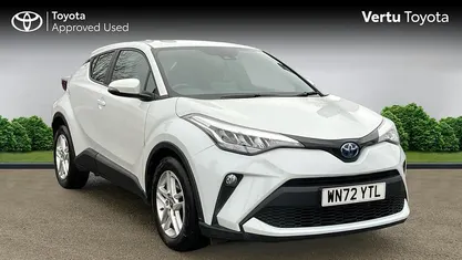 White Used 2022 Toyota C-HR SUV | £17,946 (Fair price)