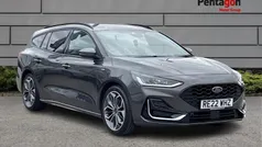Silver Used 2022 Ford Focus ST-Line Hatchback | £20,040 (Fair price)