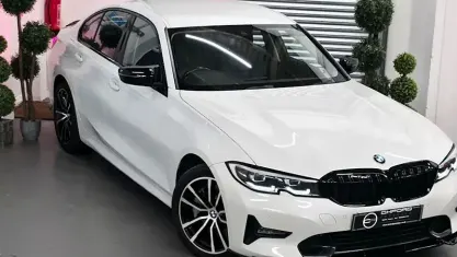 Used BMW 330e Sport Line 292 HP (214 kW) 2019 White Sedan