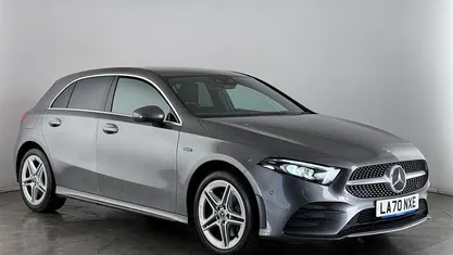 Used Mercedes A250 AMG Line Premium 218 HP (160 kW) 2021 Grey Hatchback