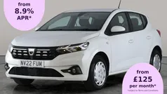 White Used 2022 Dacia Sandero Comfort Hatchback | £9,810 (Good price)