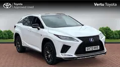 White Used 2022 Lexus RX450h Sport Line SUV | £38,014 (Fair price)