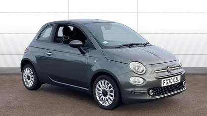 Grey Used 2020 Fiat 500 Lounge Hatchback | £7,797 (Good price)