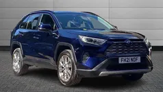 Blue Used 2021 Toyota RAV4 Hybrid SUV | £28,750 (Fair price)