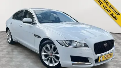 Used Jaguar XF Prestige 200 HP (147 kW) 2017 White Sedan