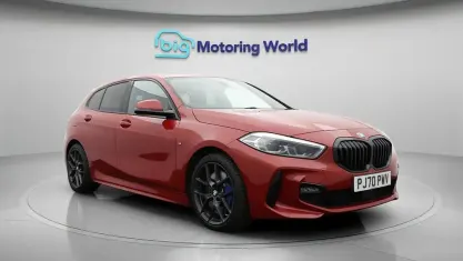 Used BMW 118 M Sport 140 HP (102 kW) 2020 Red Hatchback