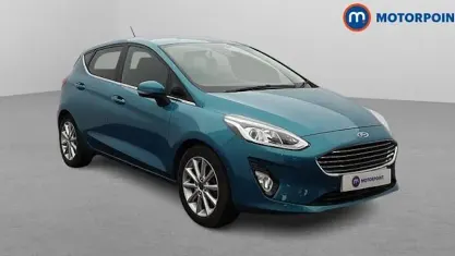 Used Ford Fiesta Titanium 101 HP (74 kW) 2019 Blue Hatchback