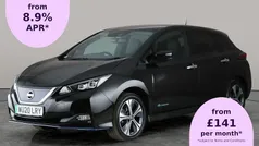 Black Used 2020 Nissan Leaf Tekna Hatchback | £10,824 (Fair price)