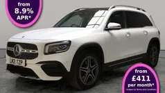 White Used 2021 Mercedes GLB200 AMG line SUV | £26,612 (Fair price)