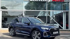 Blue Used 2023 Audi Q5 S-Line SUV | £38,990 (Fair price)