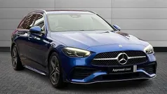 Blue Used 2023 Mercedes C200 AMG line Estate | £26,795 (Super price)