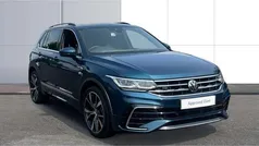 Blue Used 2021 VW Tiguan R-line SUV | £23,651 (Fair price)