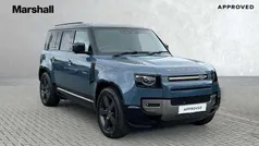 Metallic tasman blue Used 2023 Land Rover Defender SE Dynamic SUV | £61,191 (Fair price)