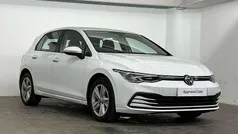 White Used 2021 VW Golf VIII Life Hatchback | £16,495 (Fair price)