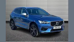 Bursting blue Used 2018 Volvo XC60 R-Design Pro SUV | £23,795 (Fair price)