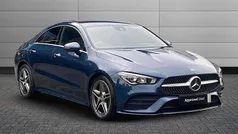 Blue Used 2022 Mercedes CLA220 AMG Line Premium Sedan | £22,495 (Fair price)