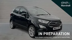 Black Used 2022 Ford Ecosport Titanium SUV | £11,791 (Fair price)