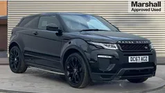 Black Used 2018 Land Rover Range Rover evoque HSE Dynamic Coupe | £15,209 (Good price)