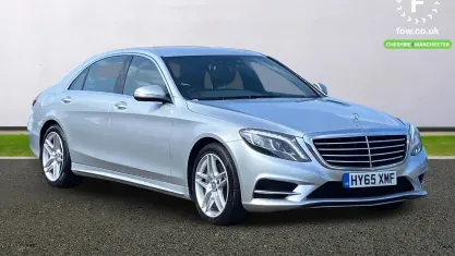 Used Mercedes S350L AMG line 258 HP (189 kW) 2015 Silver Sedan