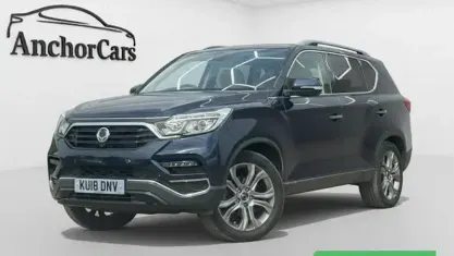 Used SsangYong Rexton 181 HP (133 kW) 2018 Blue SUV