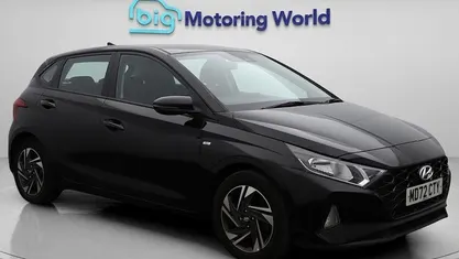 Black Used 2022 Hyundai i20 SE Hatchback | £12,517 (Fair price)