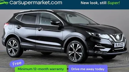 Begagnad Nissan Qashqai N-Connecta 140 HK (102 kW) 2019 Svart SUV