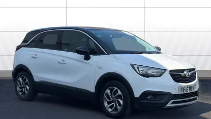 Used Vauxhall Crossland X 82 HP (60 kW) 2018 White SUV