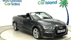 Grey Used 2017 Audi A3 Cabriolet S-Line Cabriolet | £14,500 (Fair price)