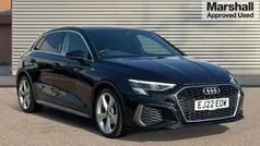 Black Used 2022 Audi A3 S-Line Hatchback | £20,992 (Fair price)