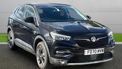 Used Vauxhall Grandland X 131 HP (96 kW) 2020 Black SUV