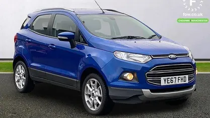 Used Ford Ecosport Titanium 112 HP (82 kW) 2017 Blue SUV