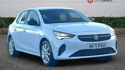 White Used 2021 Vauxhall Corsa Hatchback | £8,998 (Fair price)