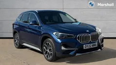 Phytonic blue metallic paint Used 2022 BMW X1 xLine SUV | £21,684 (Fair price)