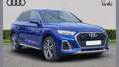 Blue Used 2022 Audi Q5 S-Line SUV | £32,400 (Fair price)