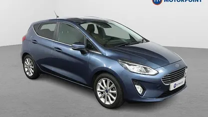 Blue Used 2019 Ford Fiesta Titanium Hatchback | £10,849 (Fair price)