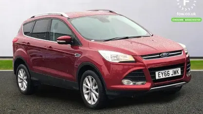Used Ford Kuga Titanium 150 HP (110 kW) 2016 Red SUV
