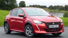 Red Used 2020 Peugeot e-208 Allure Hatchback | £11,999 (Fair price)