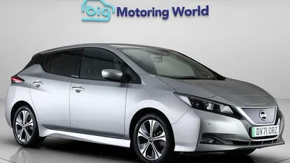 Used Nissan Leaf N-Connecta 110 kW (150 HP) 2021 Silver Hatchback
