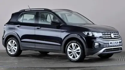 Used VW T-Cross SE 95 HP (69 kW) 2023 Black SUV